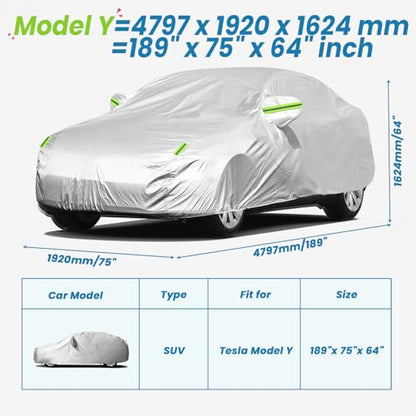 Tesla Model Y Waterproof SUV Car Cover