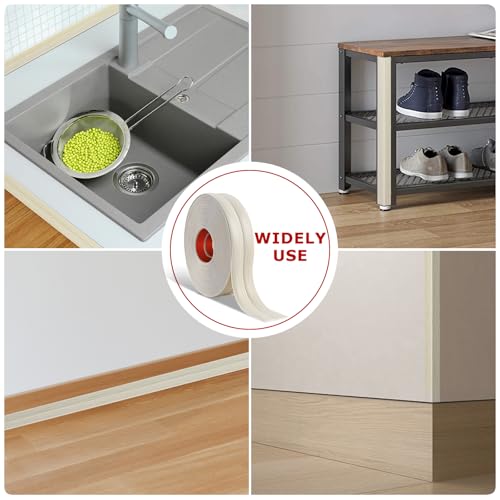 Wall Corner Protector Peel and Stick Corner Trim Molding (10 Foot)