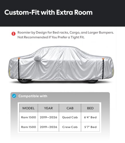 Car Cover for Dodge Ram 1500 2019