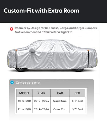 Car Cover for Dodge Ram 1500 2019