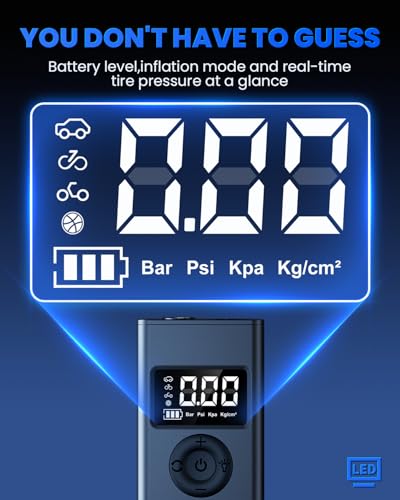 Tire Inflator Portable Air Compressor