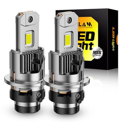 2026 Latest D4S Bulbs 900% Ultra Bright 6500K (2 Count)
