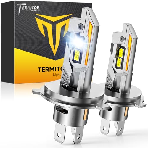 H4/9003/HB2 Light Bulbs, 100,000LM 12X Ultra-Bright, Off-Road Only