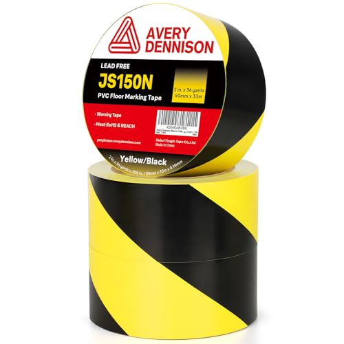 Safety Floor Tape 2 Inch x 108 FT (108 Foot)