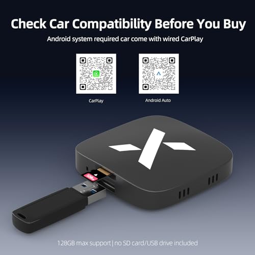 X Wireless Car Play Magic AI Box Stream YouTube Netflix Disney+