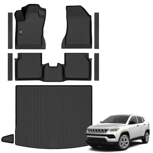 Floor Mats & Cargo Liner Custom Fit for Jeep Compass 2017