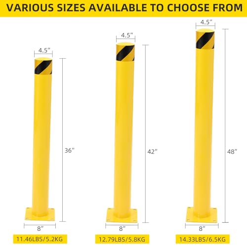 Safety Bollard 4 Packs (4 Count)