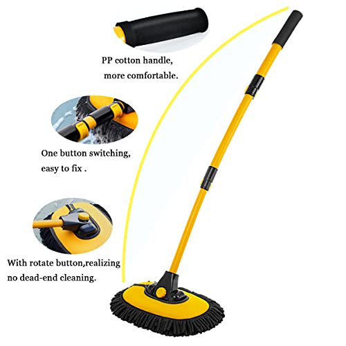 Car Wash Brush with Long Handle