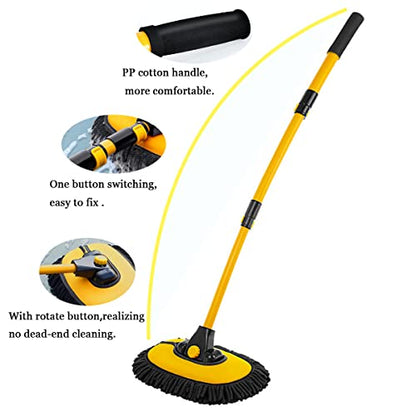 Car Wash Brush with Long Handle