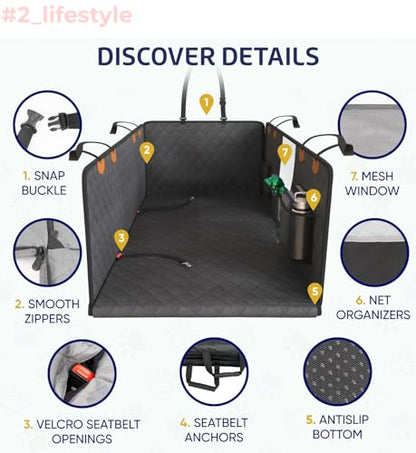 Back Seat Extender for Dogs