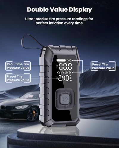 Tire Inflator Portable Air Compressor