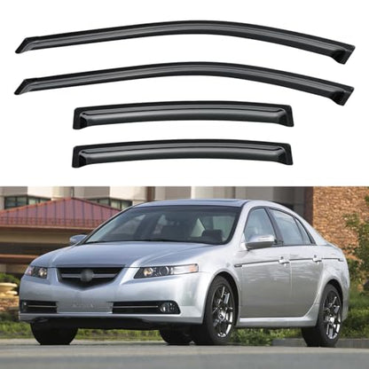 Window Visors Rain Guards for 2004 2005 2006 2007 2008 Acura TL