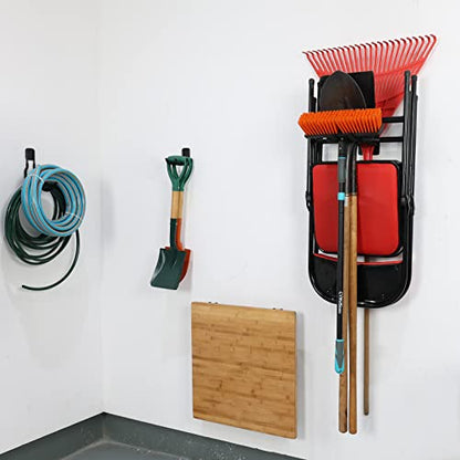 Heavy Duty Garage Tires Hooks Wall Mounted Tool Hanger Organizer (4 Count)