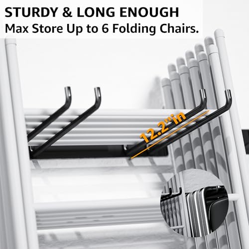 Folding Chair Storage Rack (4 Count)