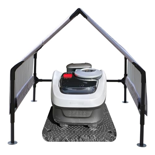 Signal Friendly Ventilated Robot Mower Garage