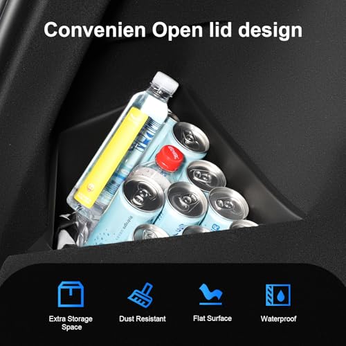 Rear Trunk Organizer Storage Box Compatible with 2025
