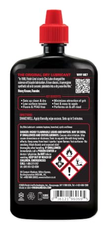 Dry Chain Lubricant Squeeze Bottle 8 oz (8 Fl Oz)