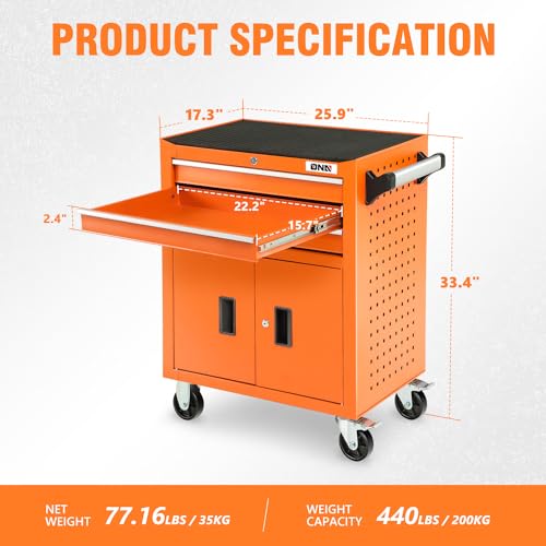 3 Drawer Rolling Tools Chest