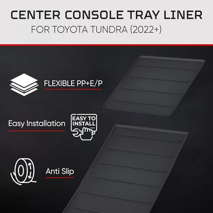Center Console Tray Liner for Tundra