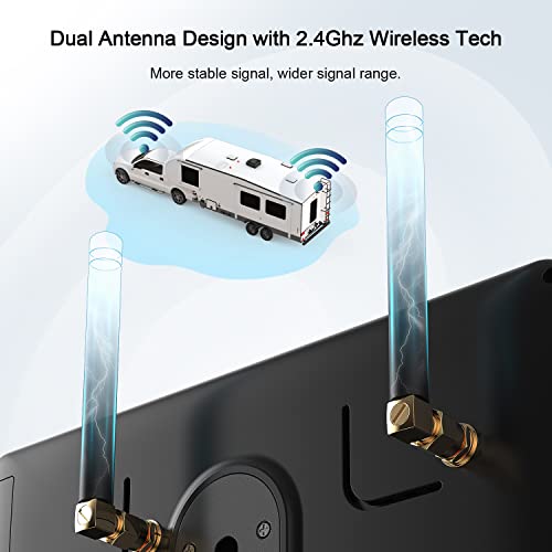 HD 1080P 7" Wireless 3 Backup Camera System for Furrion Pre (3 Count)