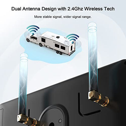 HD 1080P 7" Wireless 4 Backup Camera System for Furrion Pre