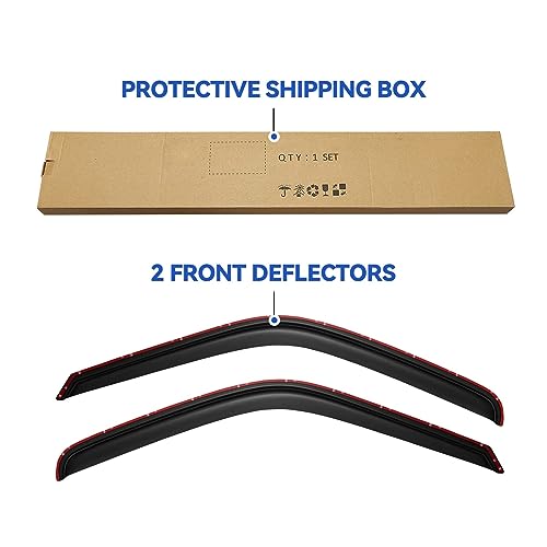 in Channel Window Visors Rain Guards for 1994