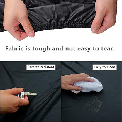 Waterproof Car Cover All Weather Snowproof UV Protection Windproof Outdoor Full car Cover