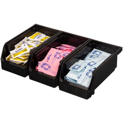 Small Stackable Plastic Storage Bins