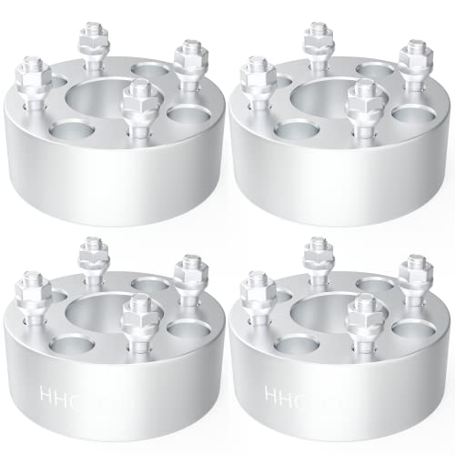 4x4 Wheel Spacers 2 inch 4x101.6 Wheel Adapters 62mm Hub Bore 1