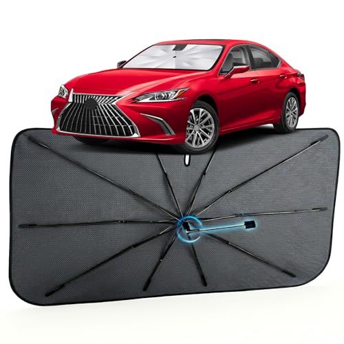 Car Windshield Sun Shade Umbrella for Lexus ES 2018