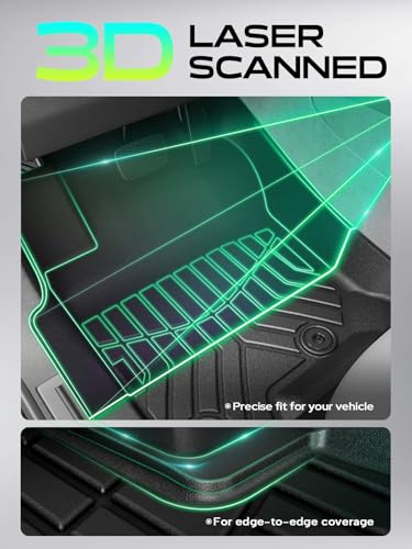 Automotive Floor Mats for Chevy Traverse 2018 (4 Count)