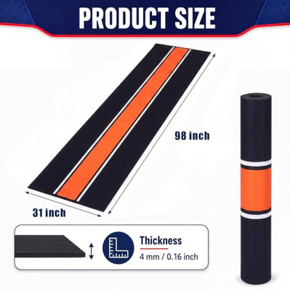 Motorcycle Mat Garage Floor Rug Washable Parking Mats for Garage Floors Non Slip Oil Absorbent Pad Rubber Backing Layer Protects Floor