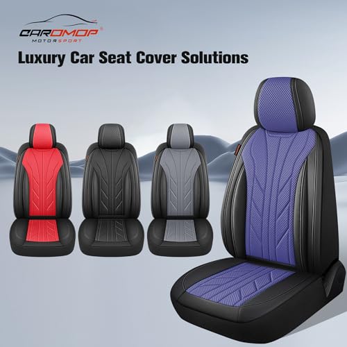 Breathable Cloth Fabric Car Seat Covers 2 Front Seats (2 Count)