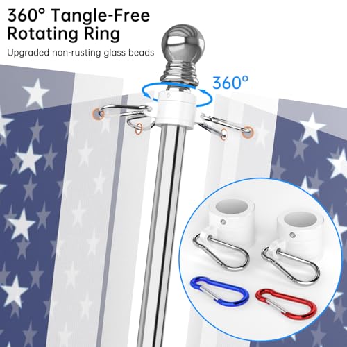 Flag Pole Upgraded Bracket (2 Count)