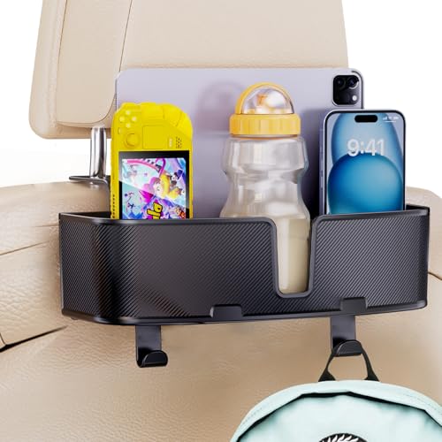 Car Headrest Cup Holder for Back Seat Organizer for Multi