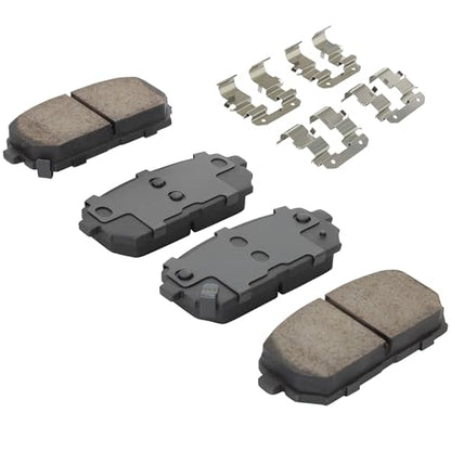 Rear Semi Metallic Brake Pads