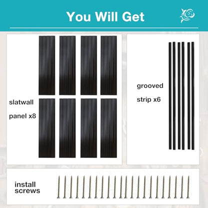 Slatwall Panel Wall Storage Systems