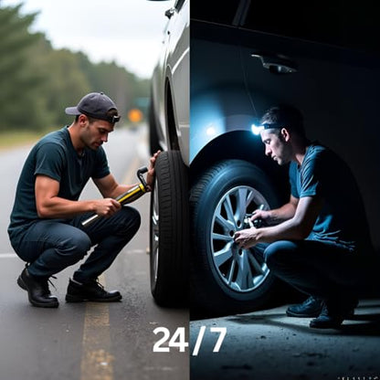 Car Jack Kit 2 Ton Scissor Jack with Lug Wrench Auto Tire Change Tool