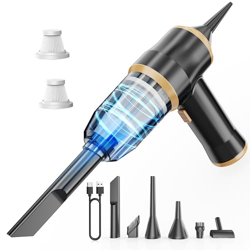 Mini Car Vacuum 15000Pa Portable Cordless Handheld Vacuum Cleaner