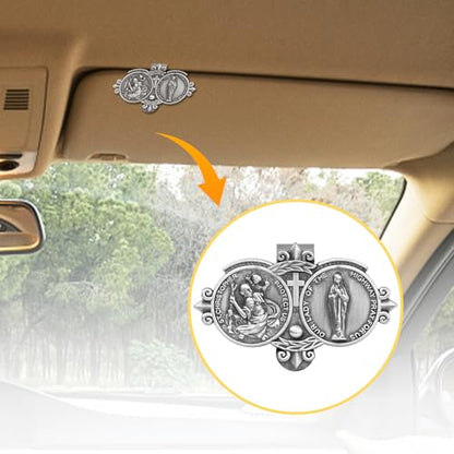 St. Christopher Visor Clip