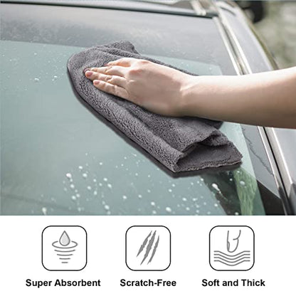 30 Pcs 16 x 16 Inch Microfiber Car Towels
