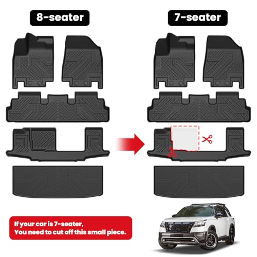 Floor Mats for Nissan Pathfinder 7 (4 Count)