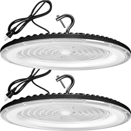 2 Pack 600W UFO LED High Bay Lights (2 Count)