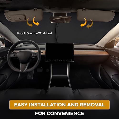 Tesla Windshield Sun Shade for Model 3