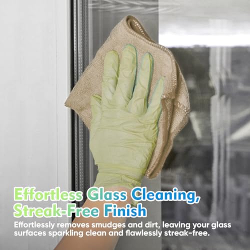 Brown Microfiber Cleaning Cloth 12 Pack (12 Count)