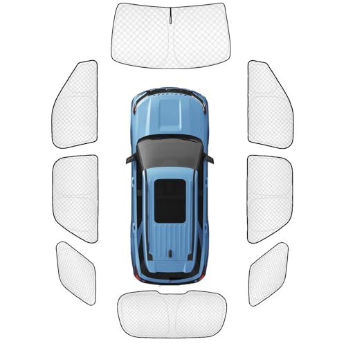 8pcs Thicken Sun Shades for Ford Explorer 2020 (8 Count)