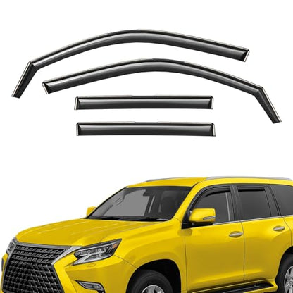 Extra Durable Window Deflectors in (4 Count)