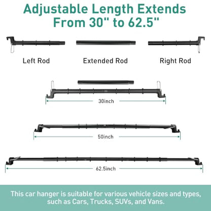Car Clothes Hanger Bar