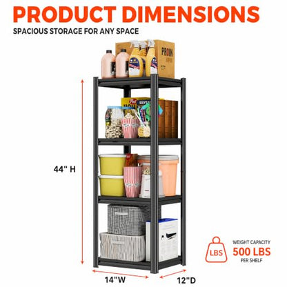 Garage Shelving 3000 LBS Adjustable Metal Storage Shelves