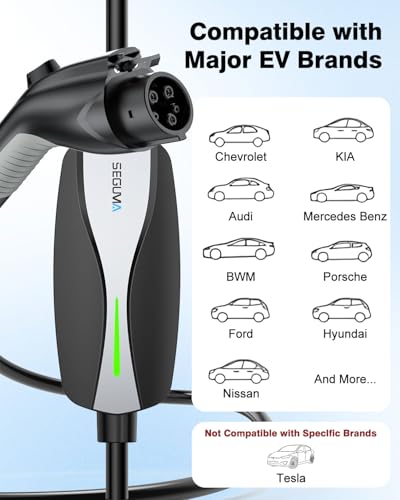 Level 1 2 EV Charger 16Amp Electric Car Charger for J1772 BEVs